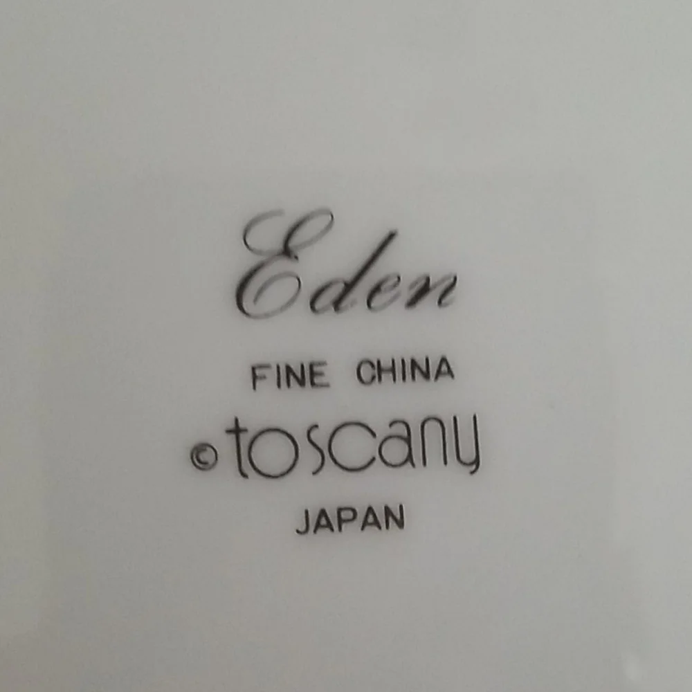 VTG Eden fine China Toscany Japan Fruit 8-pc set